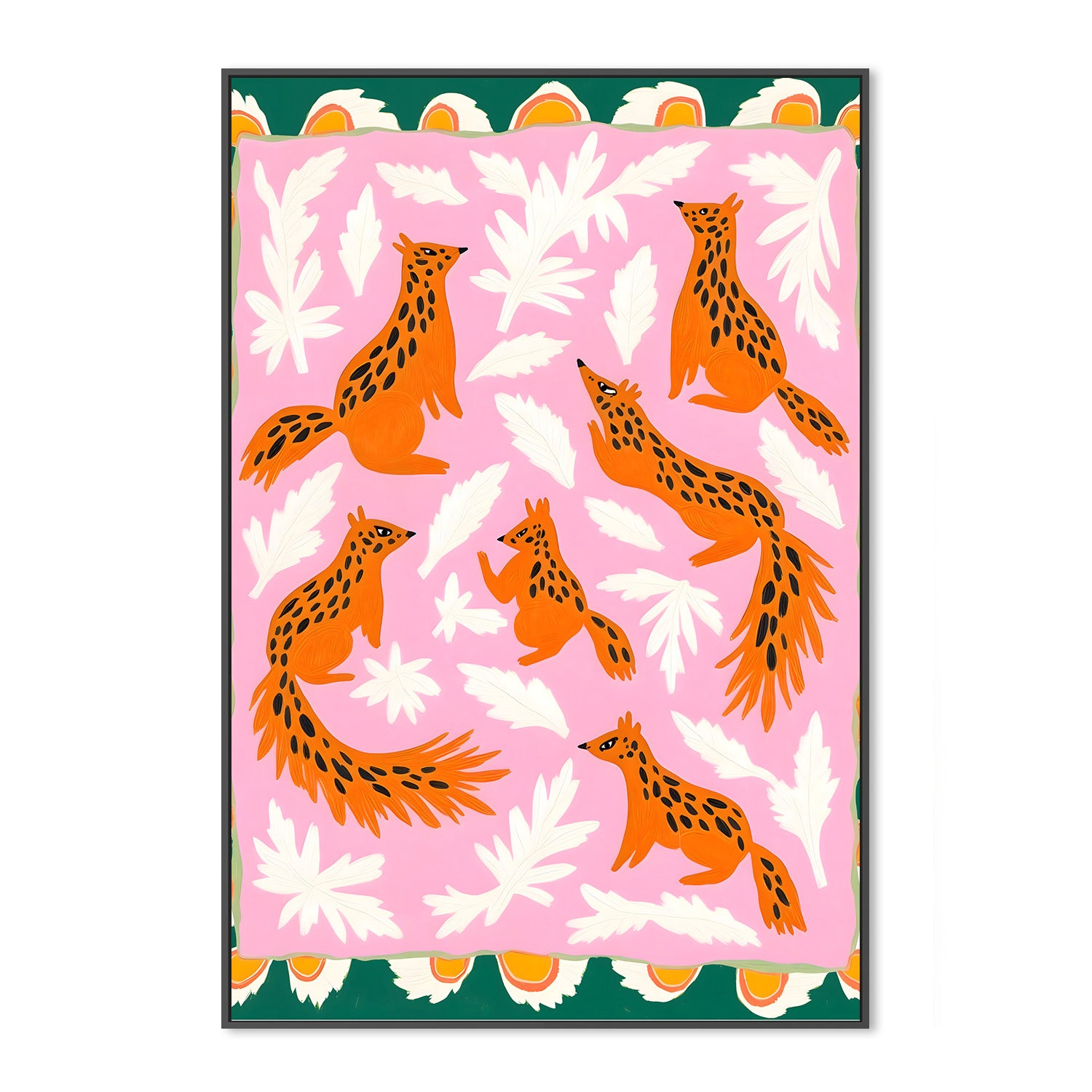 wall-art-print-canvas-poster-framed-The Squirrel Society Meets on Sundays-3