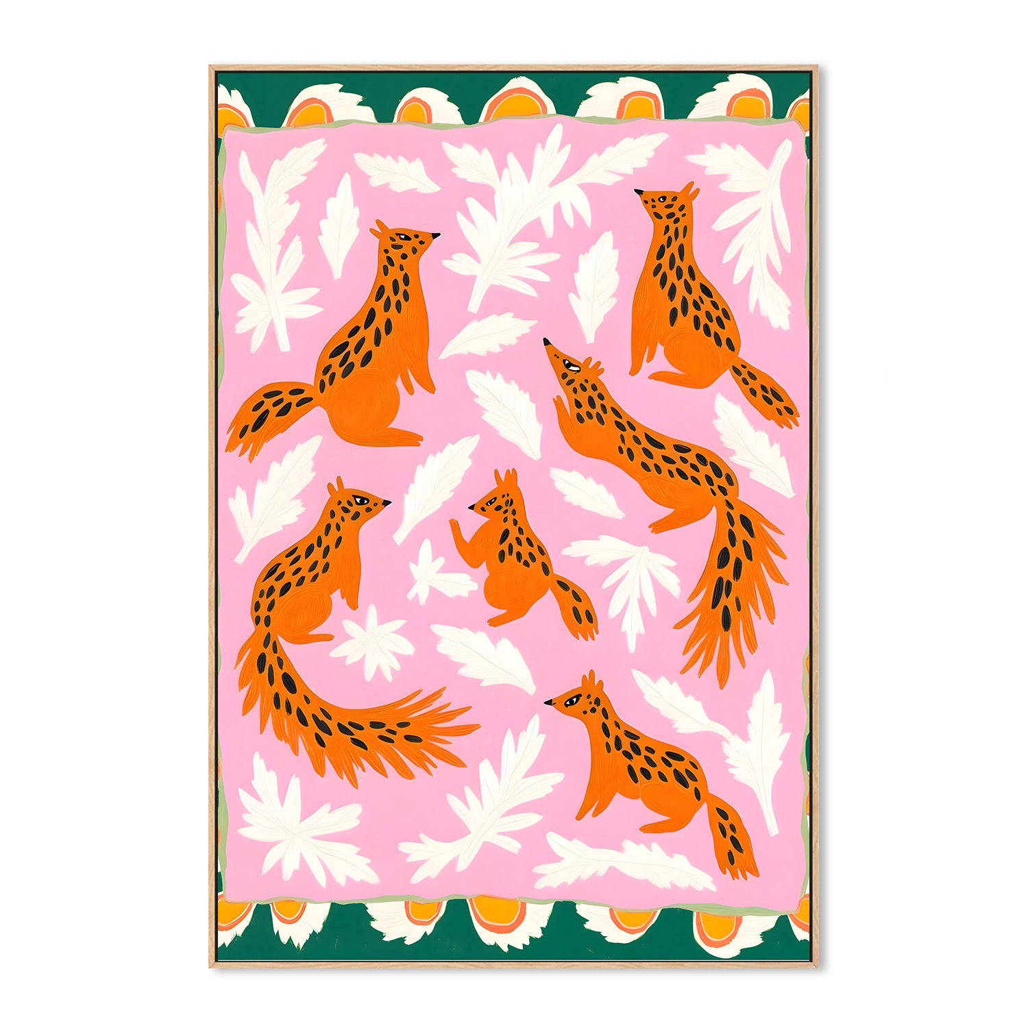 wall-art-print-canvas-poster-framed-The Squirrel Society Meets on Sundays-4