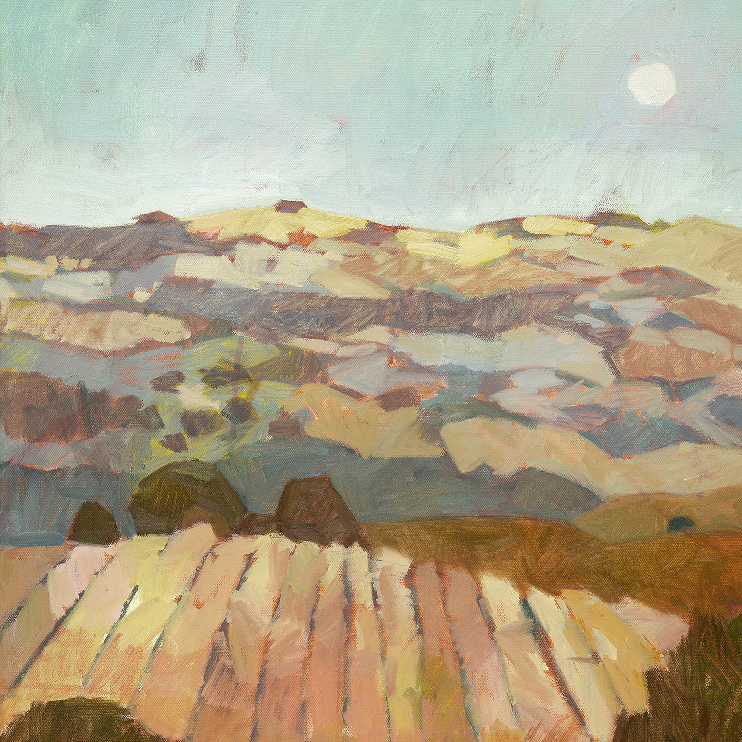 wall-art-print-canvas-poster-framed-The Vineyard Under the Moon , By Liana Steinmetz-8