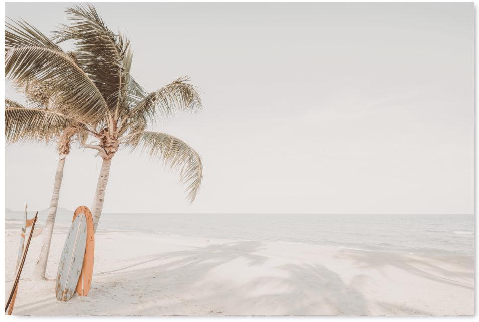 wall-art-print-canvas-poster-framed-The White Sand Beach-by-Gioia Wall Art-Gioia Wall Art