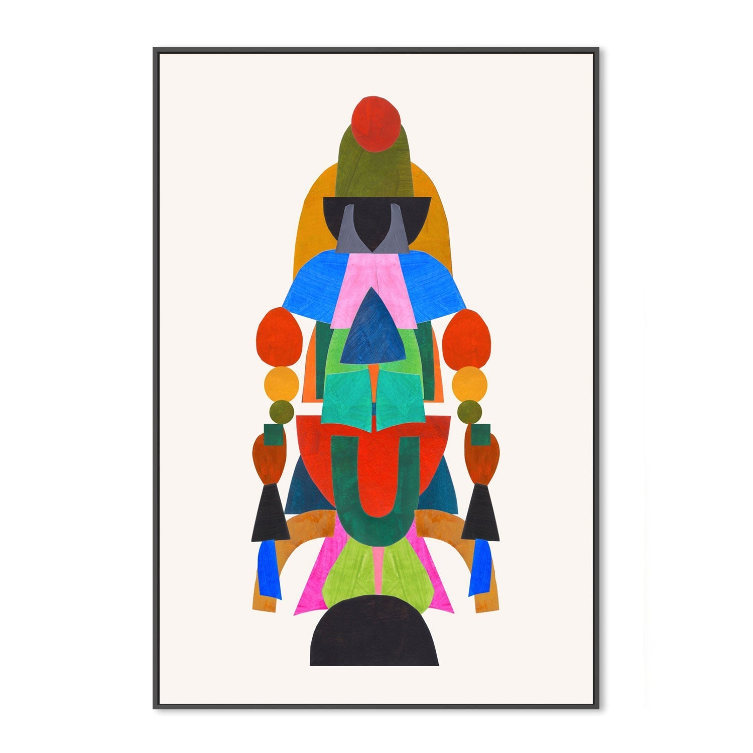 wall-art-print-canvas-poster-framed-The Woven Man , By Ejaaz Haniff-GIOIA-WALL-ART