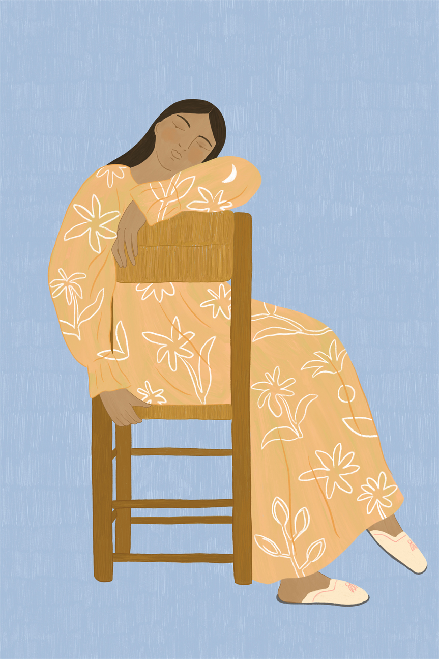 wall-art-print-canvas-poster-framed-Thinking , By Constanza Goeppinger-1