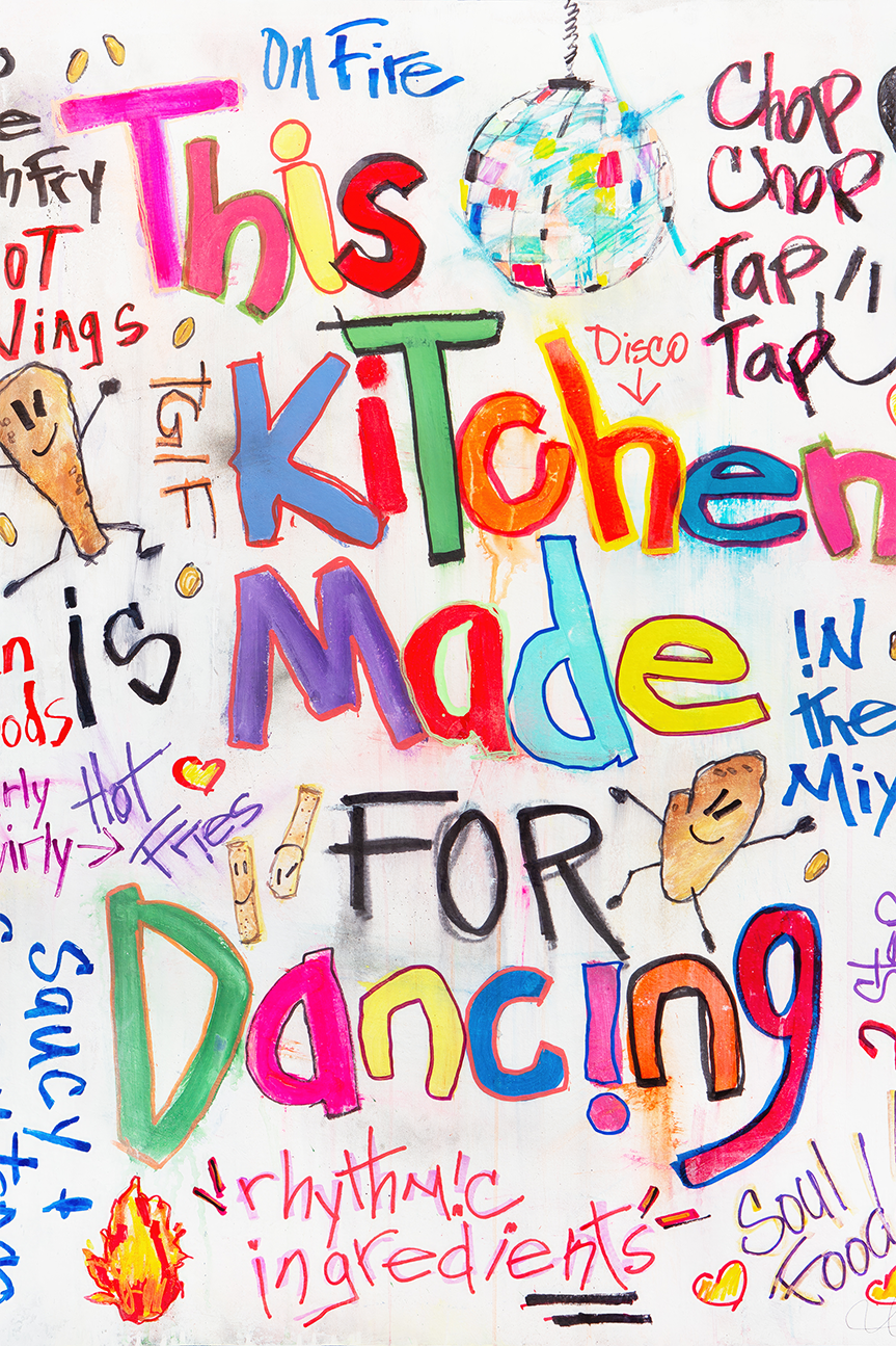 wall-art-print-canvas-poster-framed-This Kitchen Is Made For Dancing , By Filippoloco-1