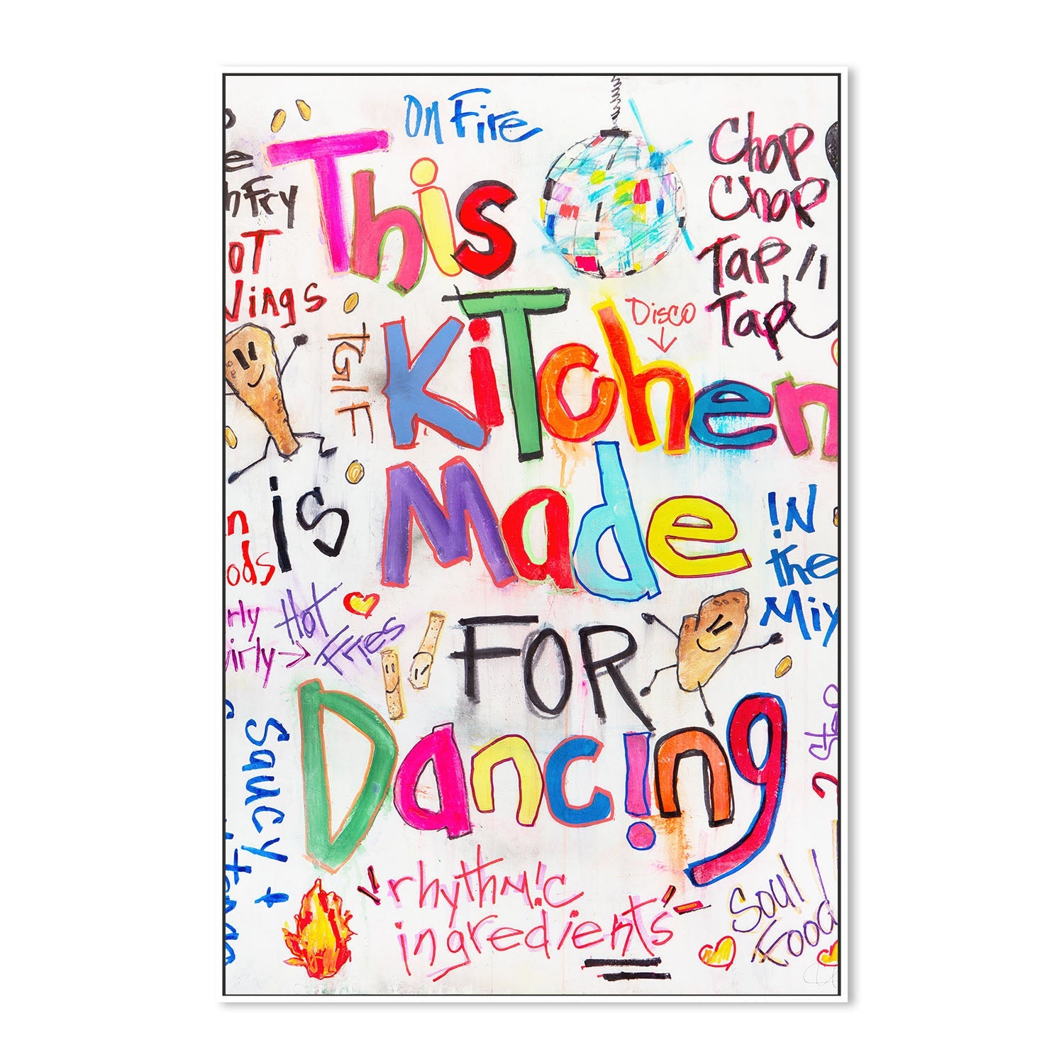 wall-art-print-canvas-poster-framed-This Kitchen Is Made For Dancing , By Filippoloco-5