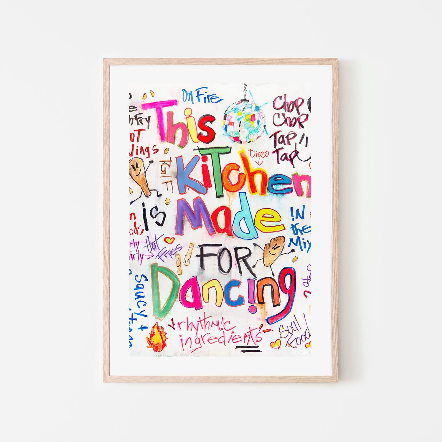 wall-art-print-canvas-poster-framed-This Kitchen Is Made For Dancing , By Filippoloco-6