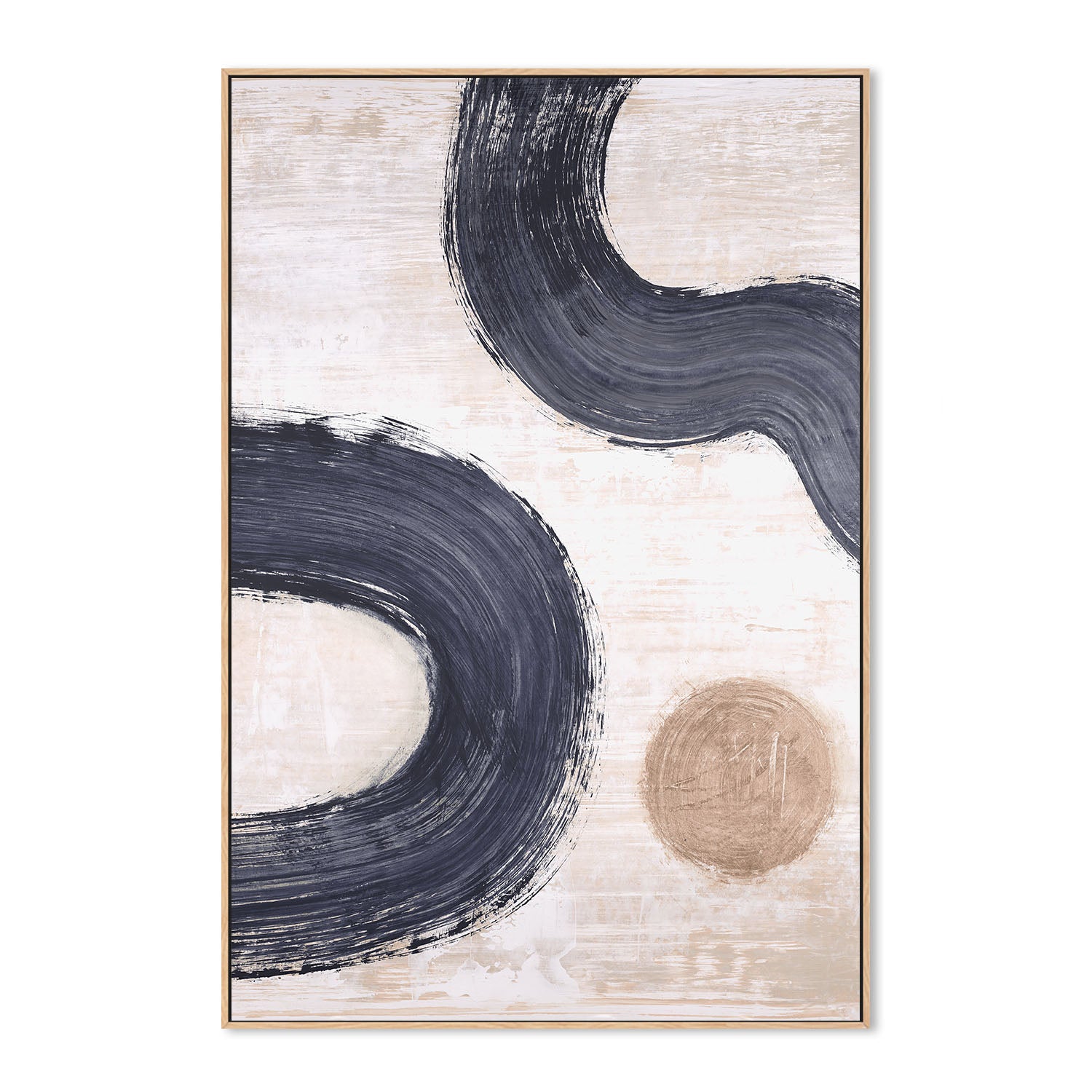 wall-art-print-canvas-poster-framed-Threads and Circle, Style B , By Filippoloco-4