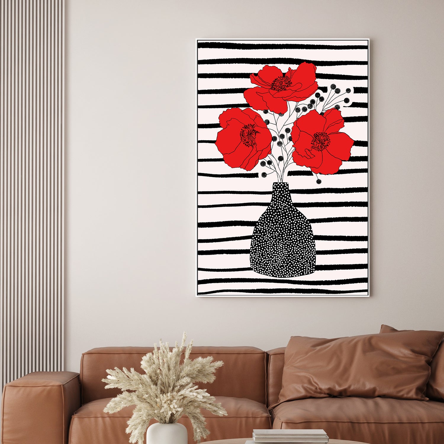 wall-art-print-canvas-poster-framed-Three Poppies-7
