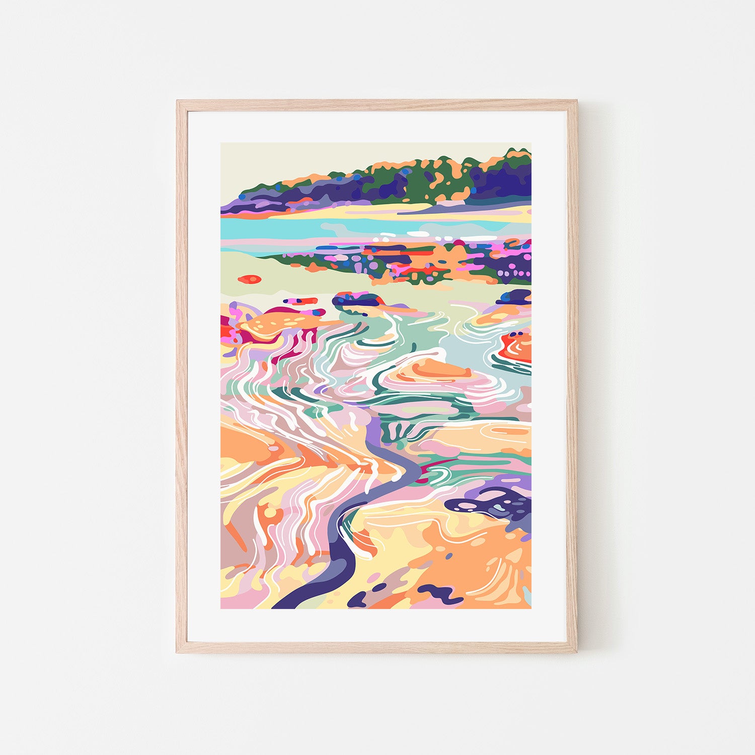 wall-art-print-canvas-poster-framed-Tidal Poetry , By Unratio-6