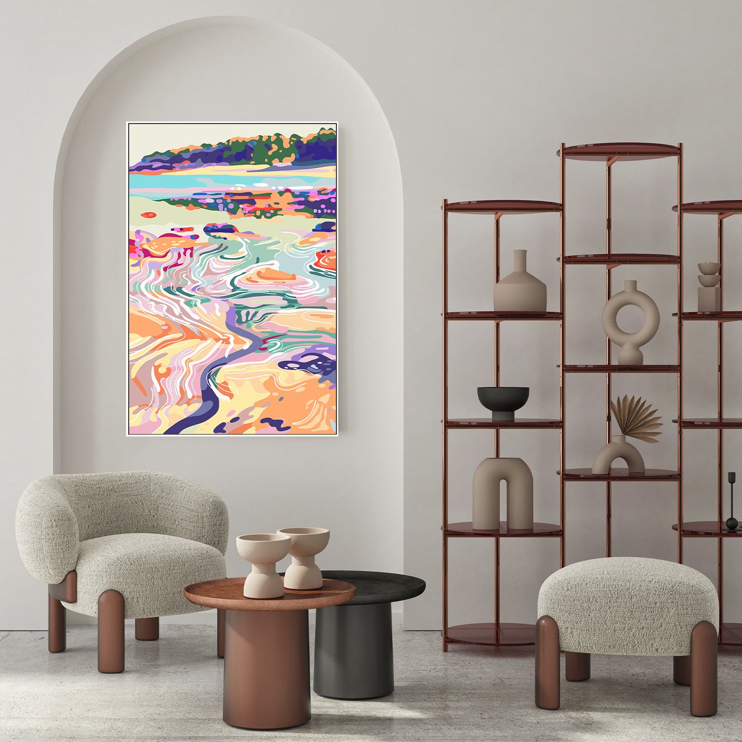 wall-art-print-canvas-poster-framed-Tidal Poetry , By Unratio-7