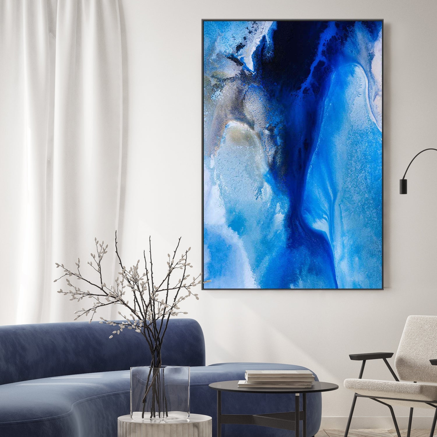 wall-art-print-canvas-poster-framed-Tidal Rhythms , By Petra Meikle-2