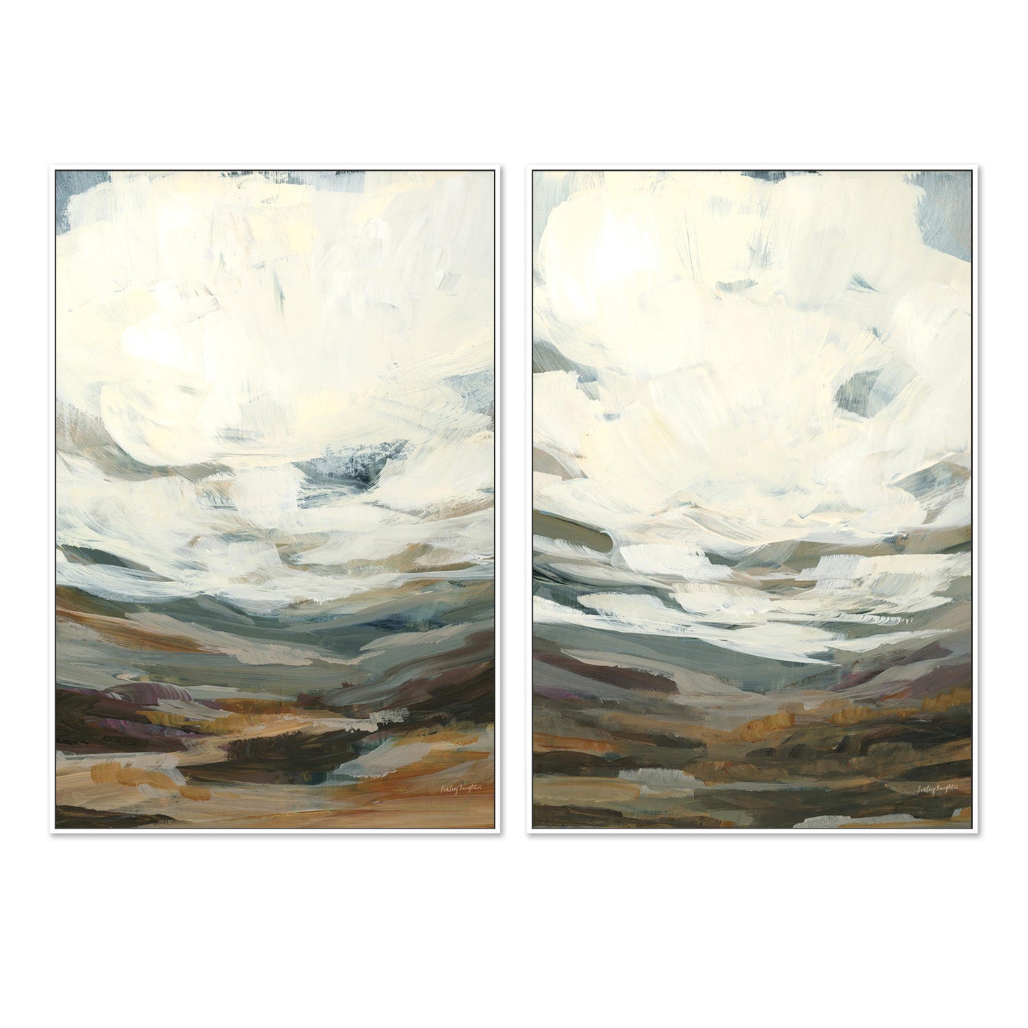 wall-art-print-canvas-poster-framed-Timber Thicket, Style A & B, Set Of 2-5