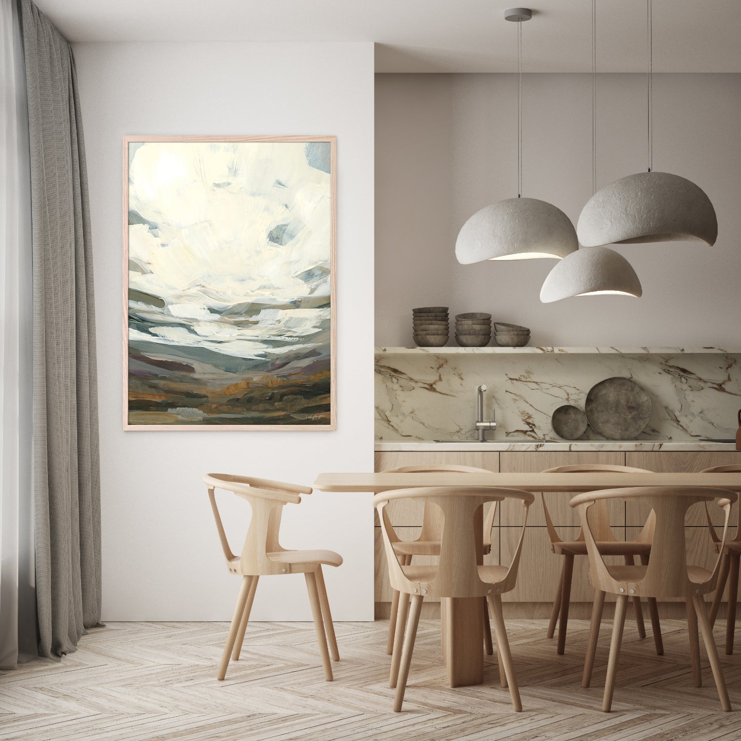 wall-art-print-canvas-poster-framed-Timber Thicket, Style B-7