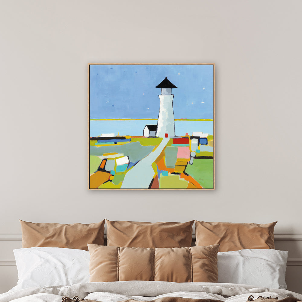 wall-art-print-canvas-poster-framed-To the Lighthouse , By Phyllis Adams-2
