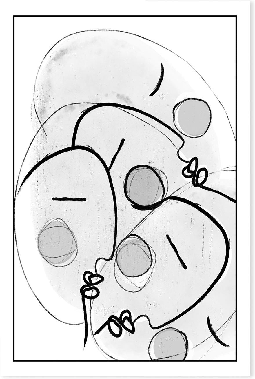 wall-art-print-canvas-poster-framed-Together , By Treechild-GIOIA-WALL-ART