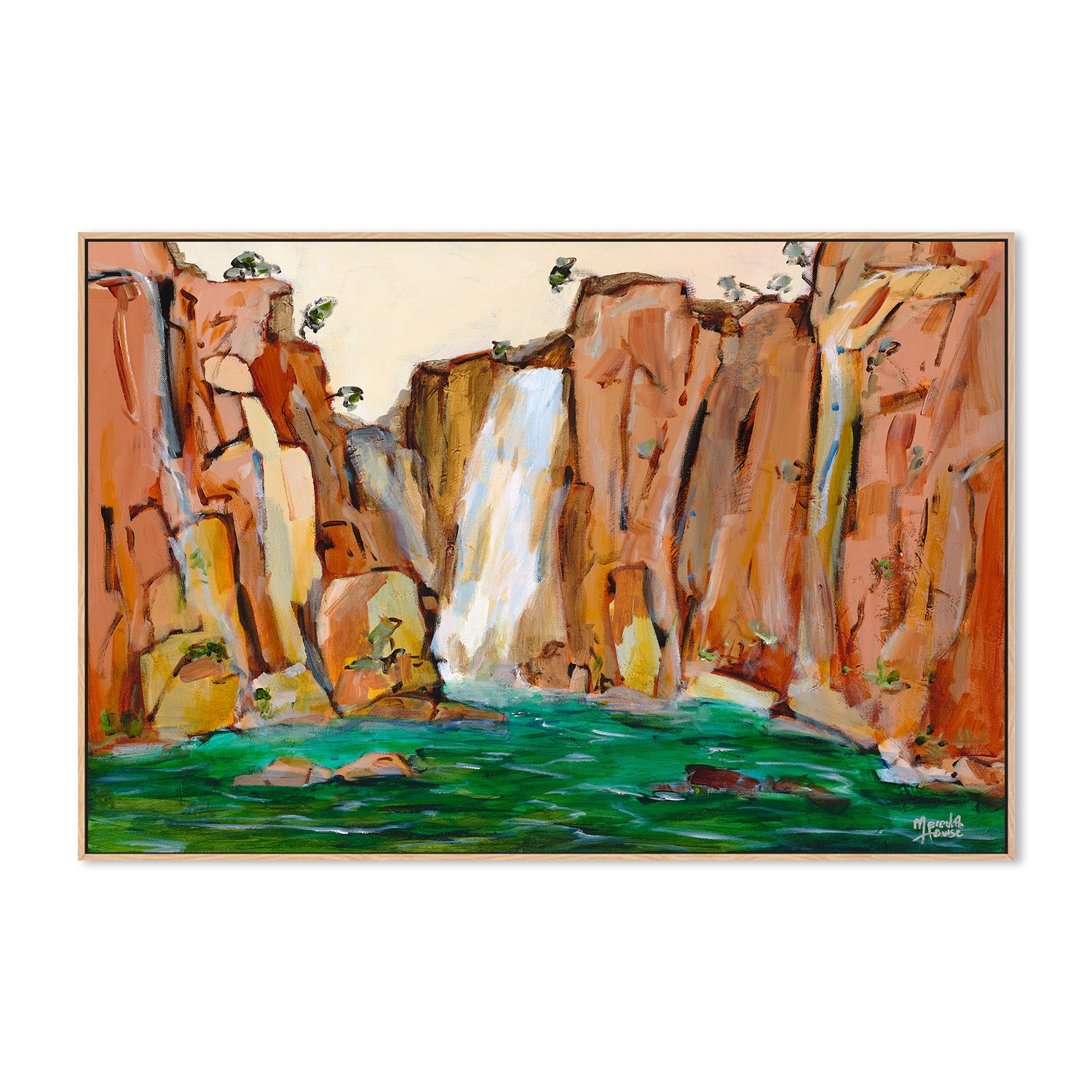 wall-art-print-canvas-poster-framed-Towering Cliffs-4
