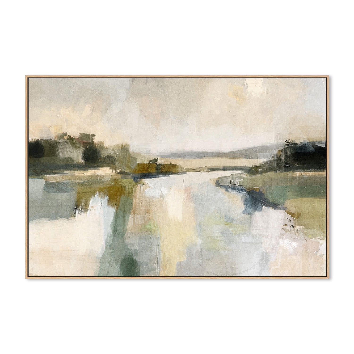 wall-art-print-canvas-poster-framed-Tranquil Fields, Style B-4