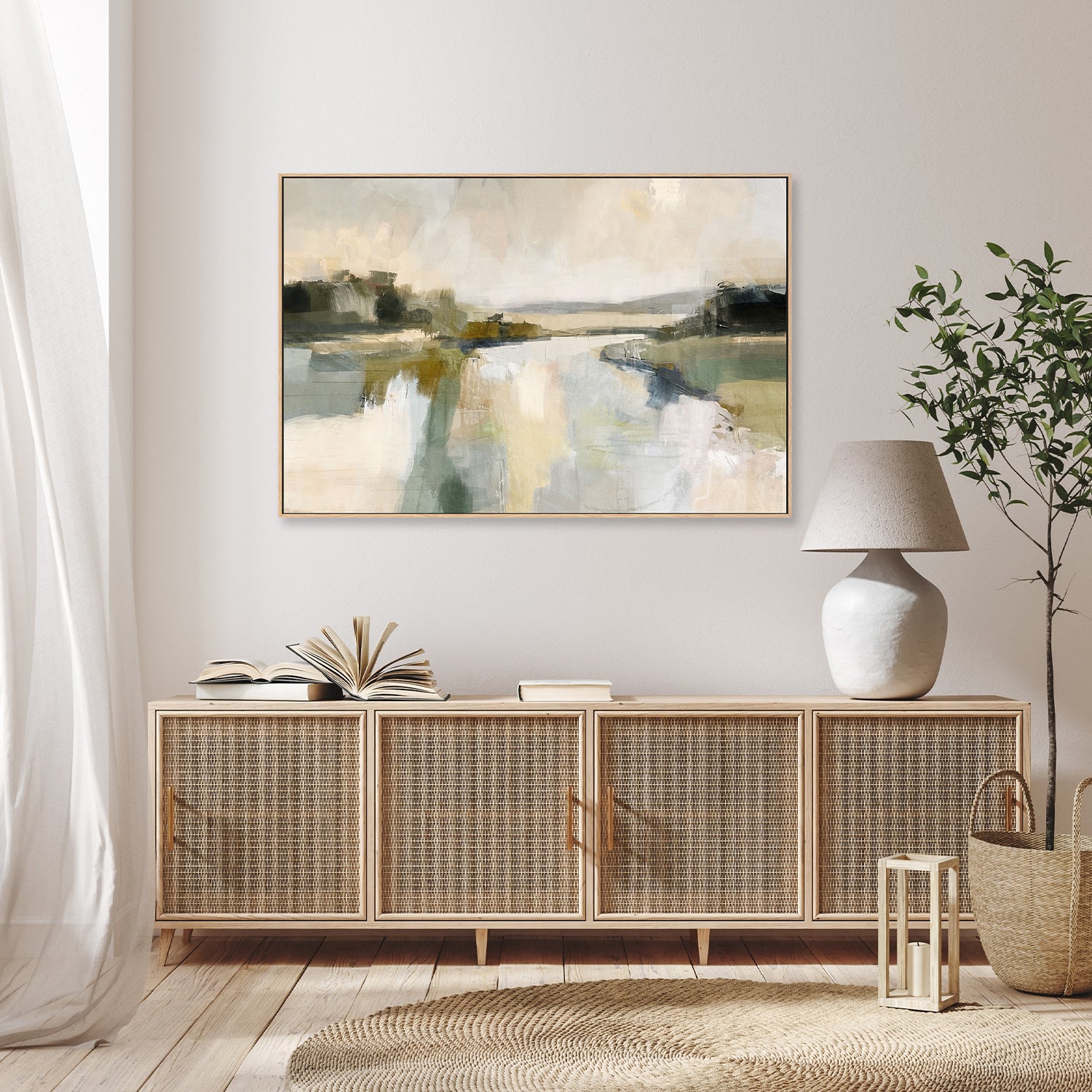 wall-art-print-canvas-poster-framed-Tranquil Fields, Style B-9