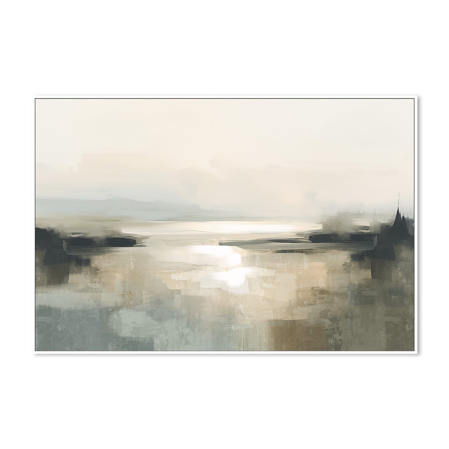 wall-art-print-canvas-poster-framed-Tranquil Marsh, Style A-5