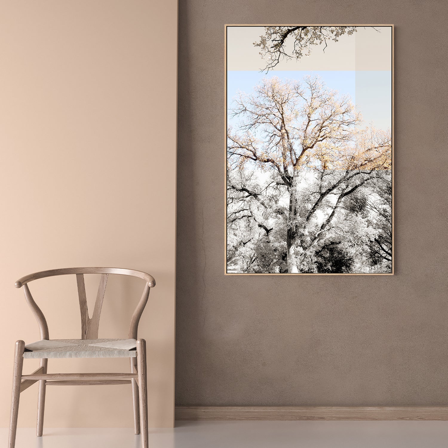 wall-art-print-canvas-poster-framed-Tree Collage, Style A , By Hope Bainbridge-7