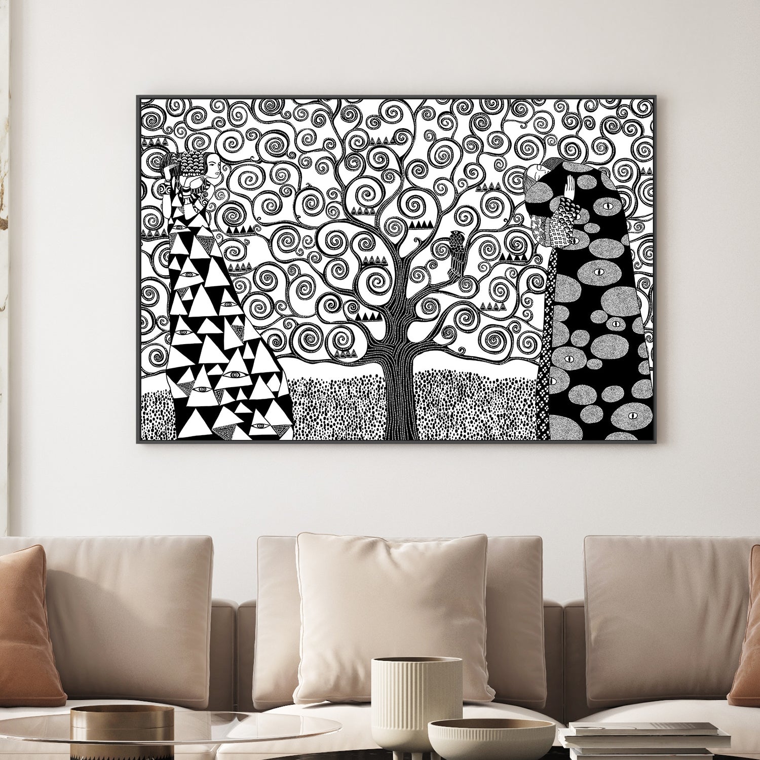 wall-art-print-canvas-poster-framed-Tree of Life-7