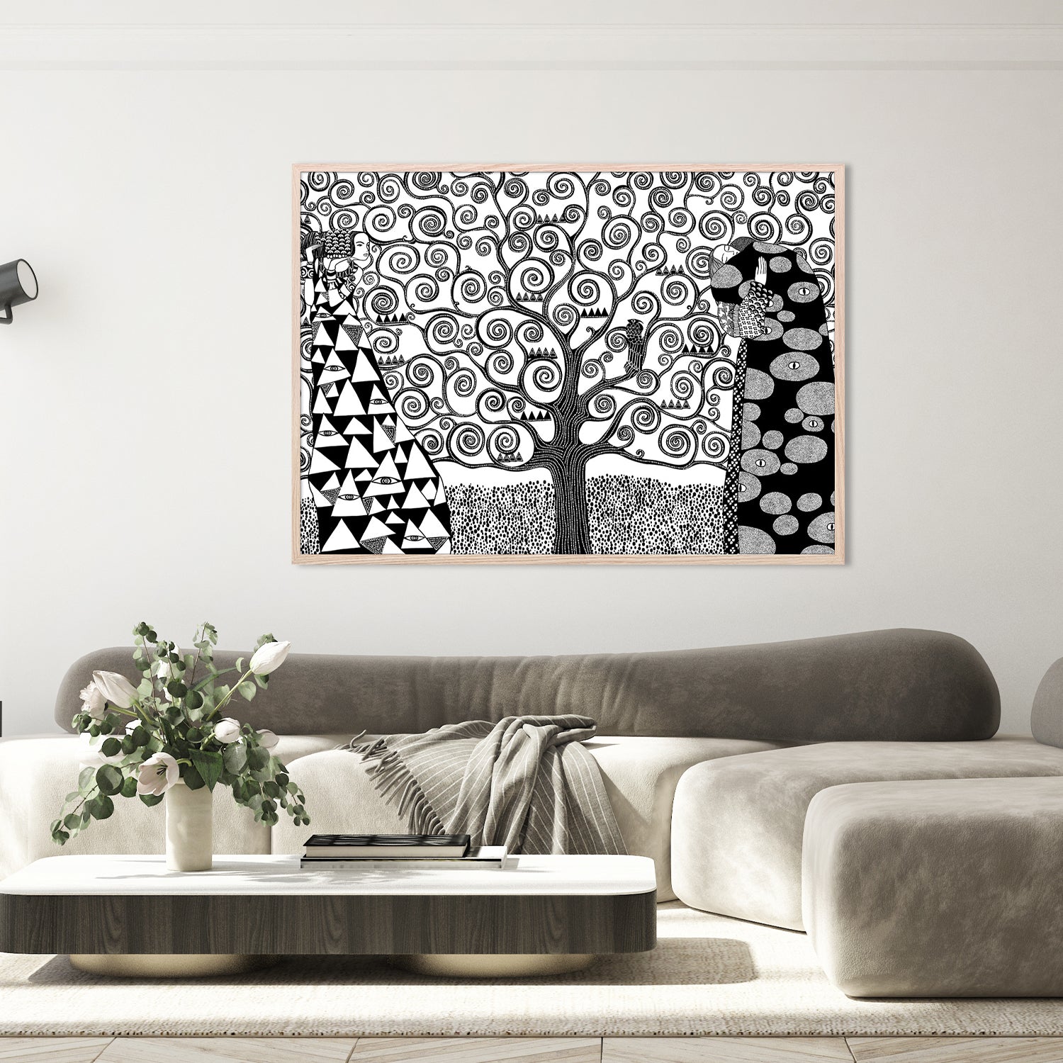 wall-art-print-canvas-poster-framed-Tree of Life-9