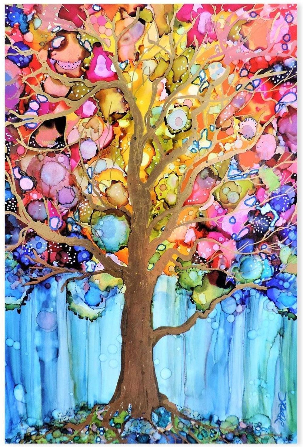 wall-art-print-canvas-poster-framed-Tree Of Life-by-Sylvie Demers-Gioia Wall Art