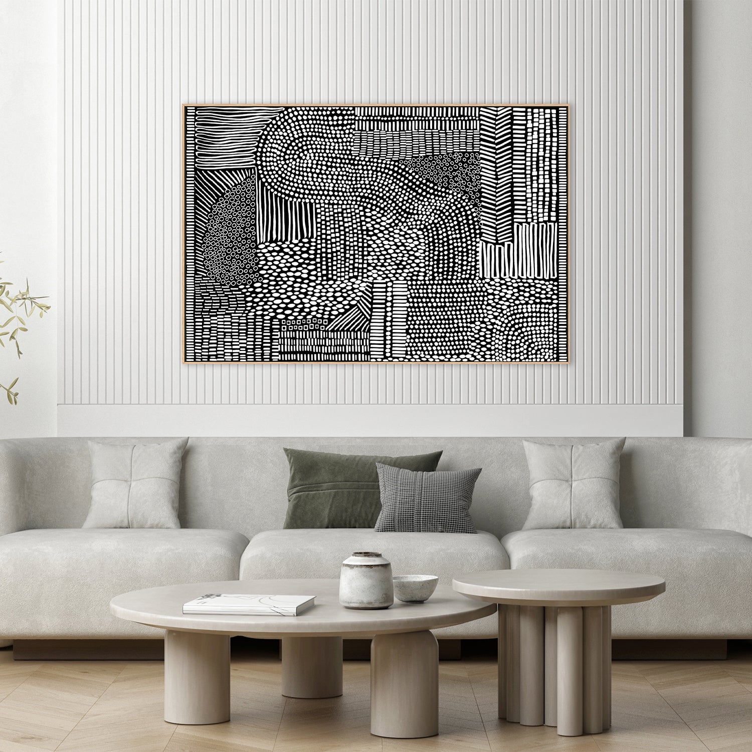 wall-art-print-canvas-poster-framed-Tribal Tapestry, Style C-8