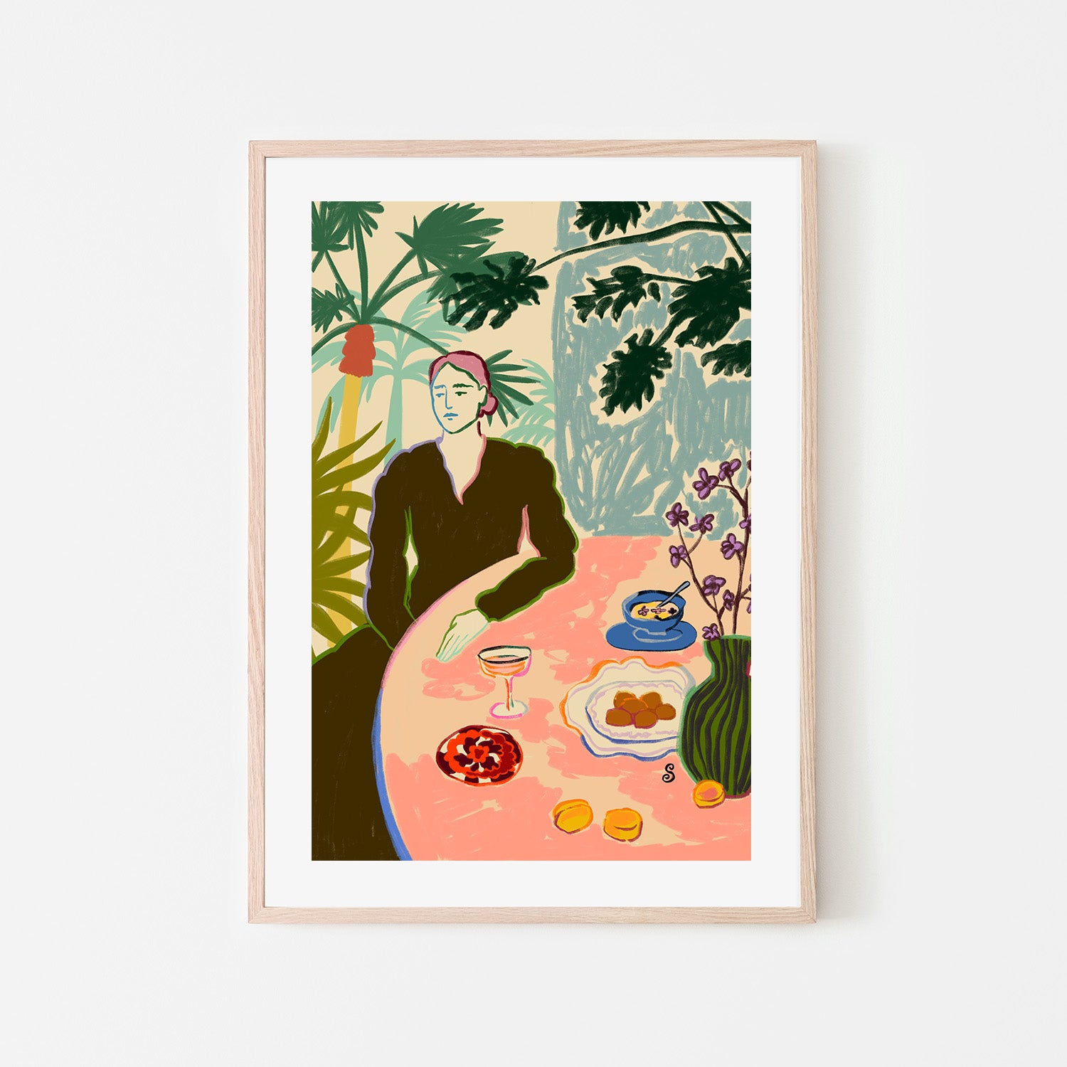 wall-art-print-canvas-poster-framed-Tropical Bunch , By Sandra Poliakov-6
