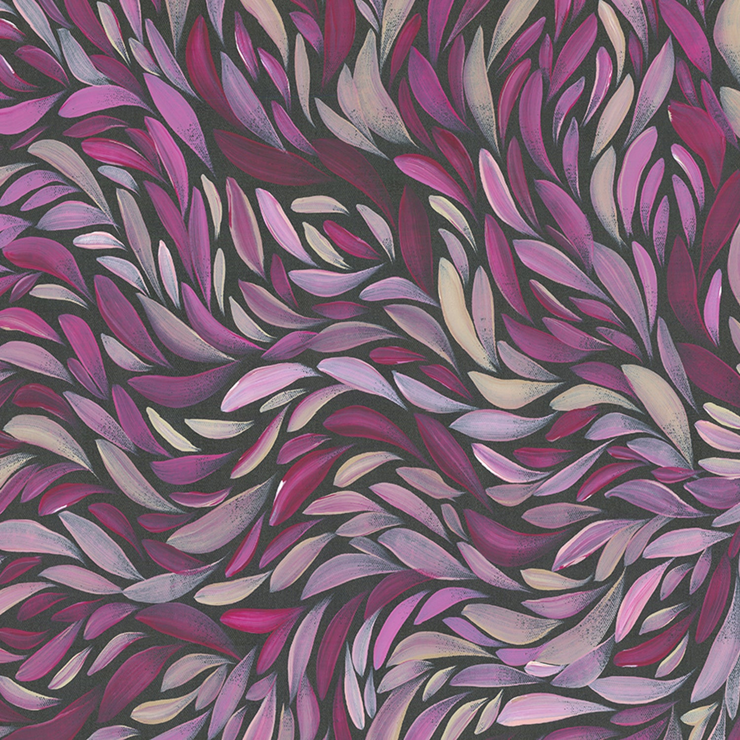 wall-art-print-canvas-poster-framed-Tumbetin Baibaiye, Healing Leaves, Purple Beige and Cream , By Emma Rigney-8