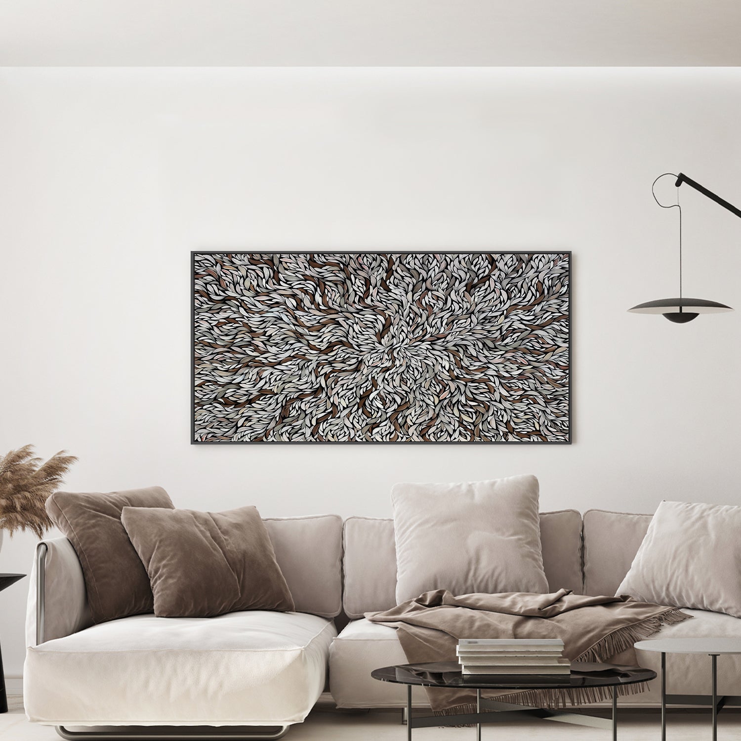 wall-art-print-canvas-poster-framed-Tumbetin Baibaiye, Healing Leaves Series , By Emma Rigney-2