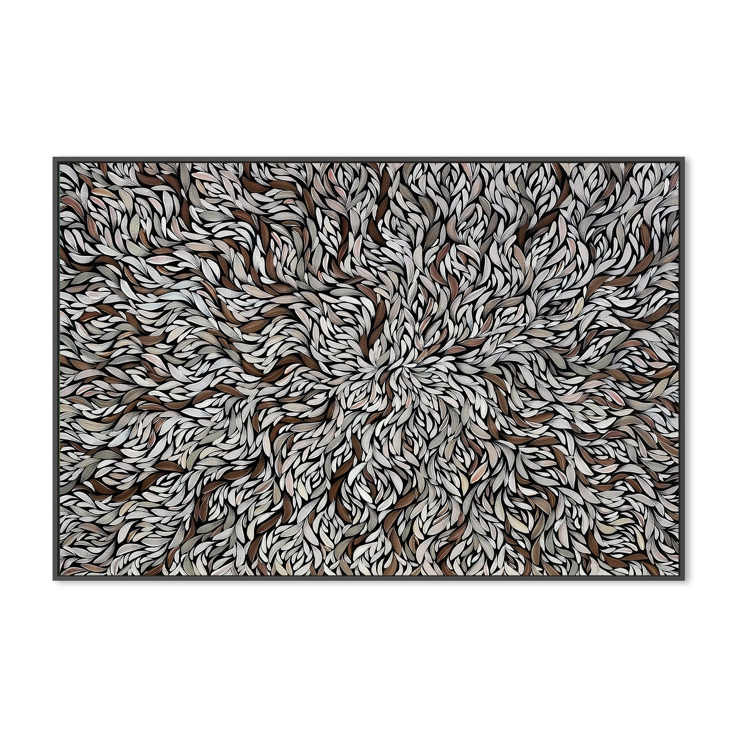 wall-art-print-canvas-poster-framed-Tumbetin Baibaiye, Healing Leaves Series , By Emma Rigney-3
