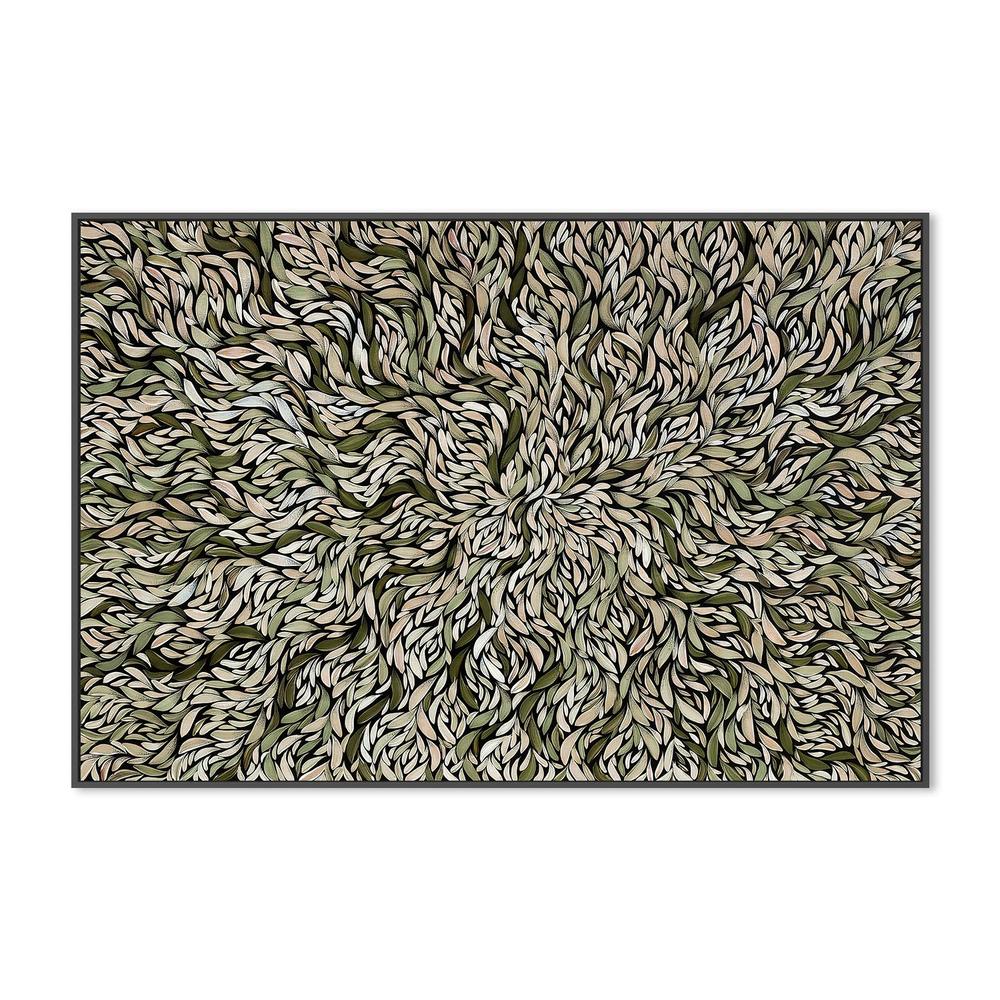wall-art-print-canvas-poster-framed-Tumbetin Baibaiye, Healing Leaves Series , By Emma Rigney-3