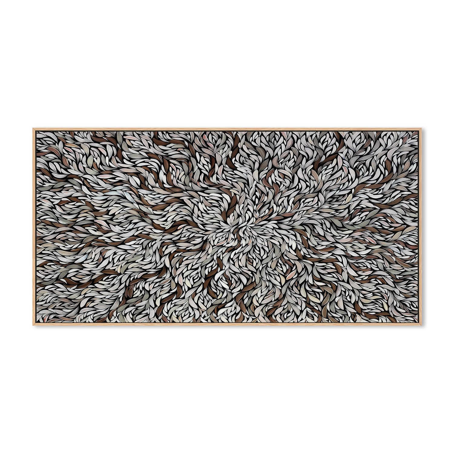 wall-art-print-canvas-poster-framed-Tumbetin Baibaiye, Healing Leaves Series , By Emma Rigney-4