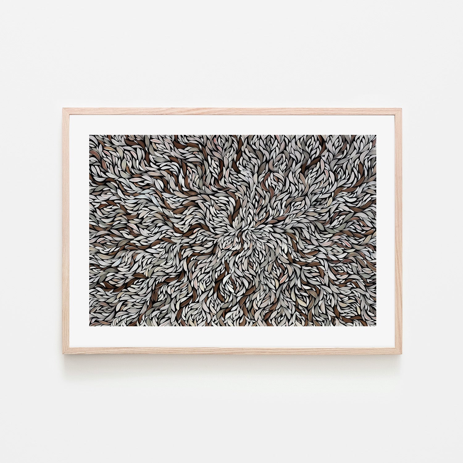 wall-art-print-canvas-poster-framed-Tumbetin Baibaiye, Healing Leaves Series , By Emma Rigney-6