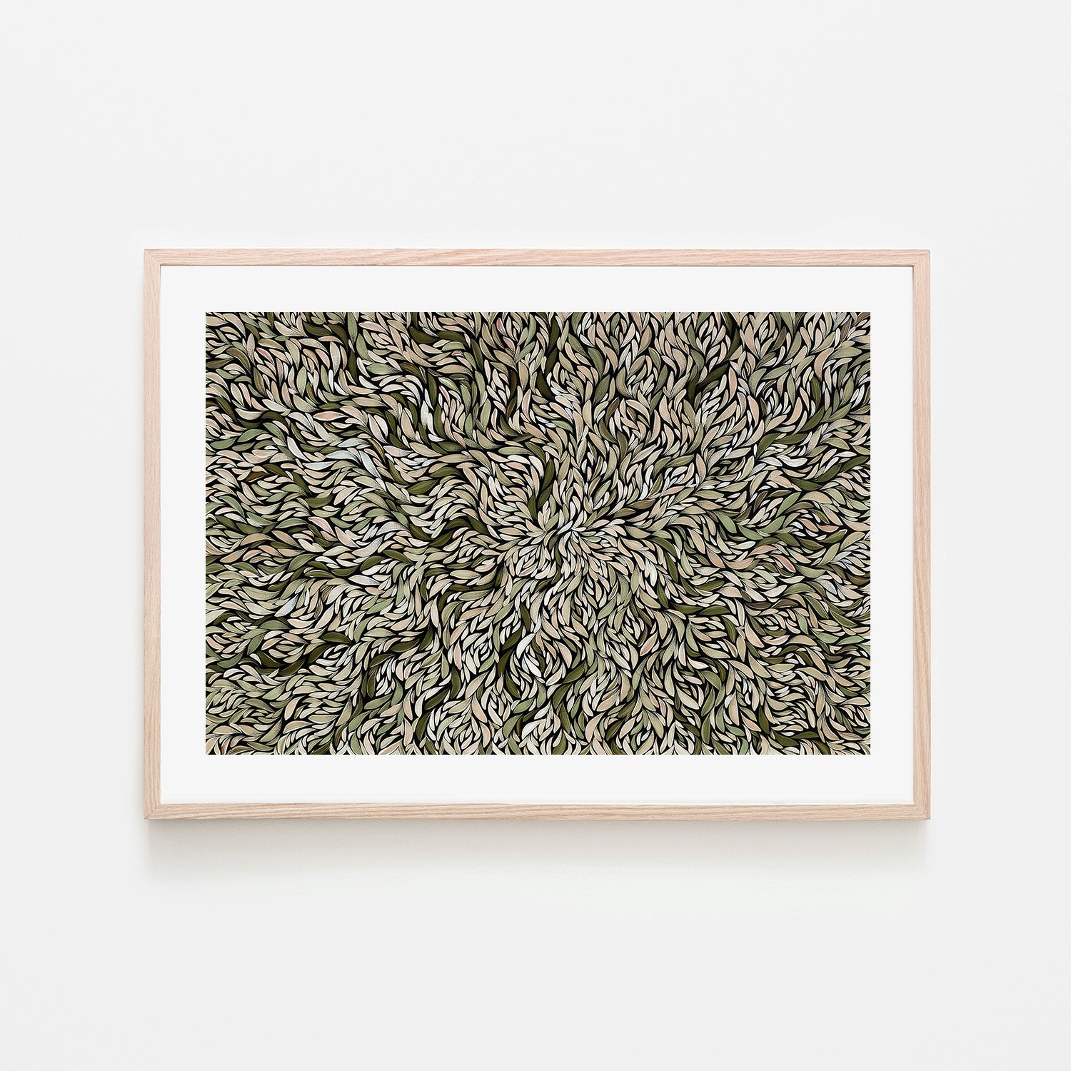wall-art-print-canvas-poster-framed-Tumbetin Baibaiye, Healing Leaves Series , By Emma Rigney-6