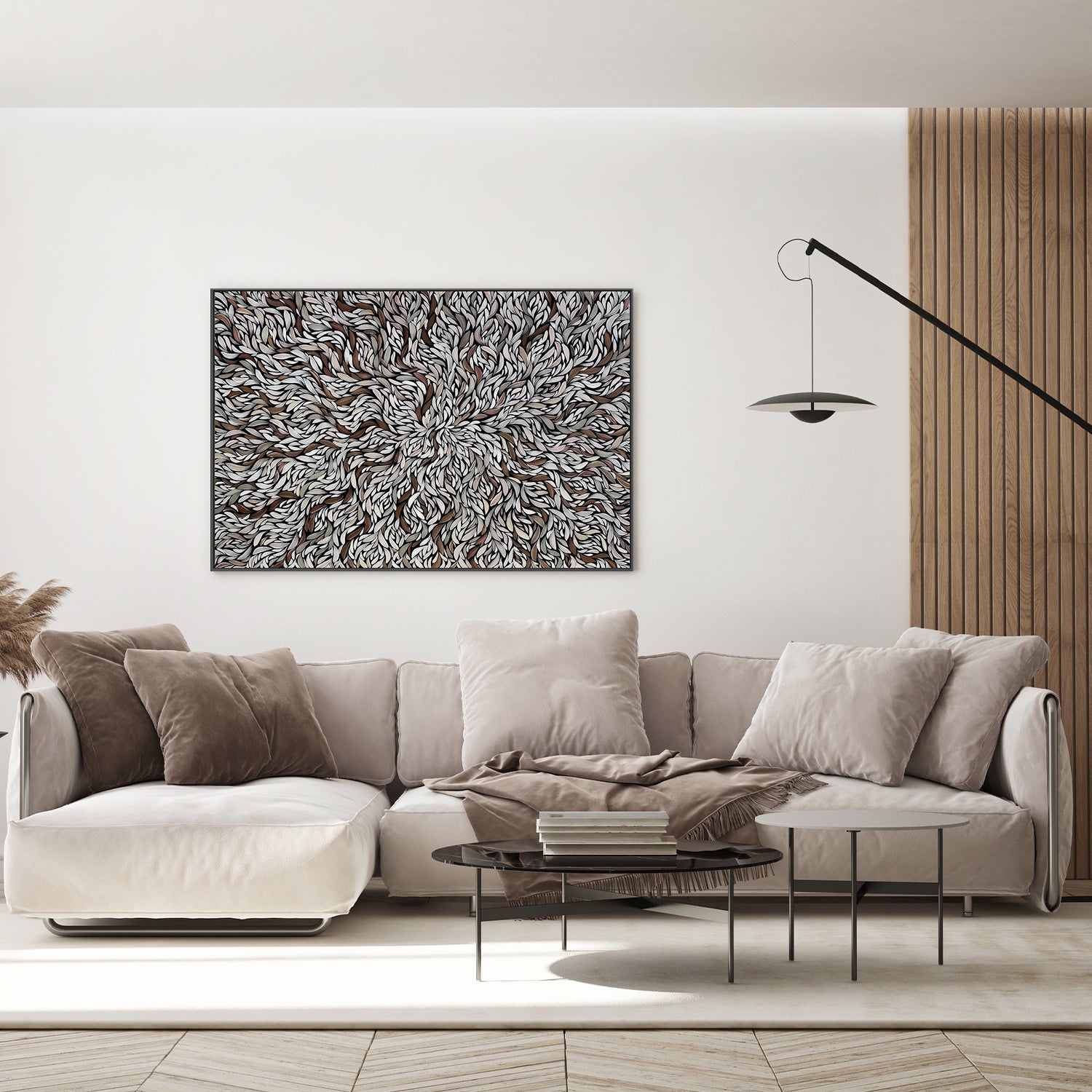 wall-art-print-canvas-poster-framed-Tumbetin Baibaiye, Healing Leaves Series , By Emma Rigney-7