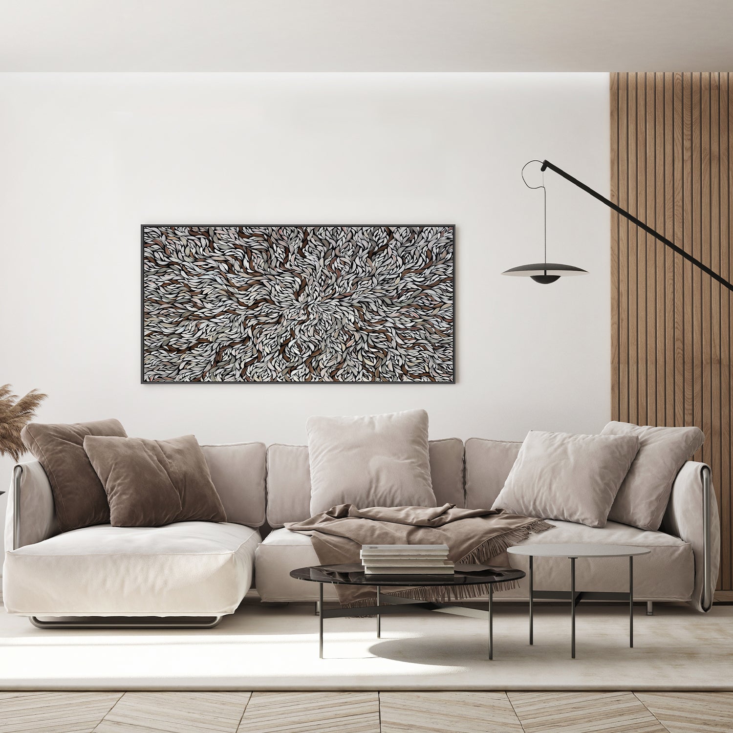 wall-art-print-canvas-poster-framed-Tumbetin Baibaiye, Healing Leaves Series , By Emma Rigney-7