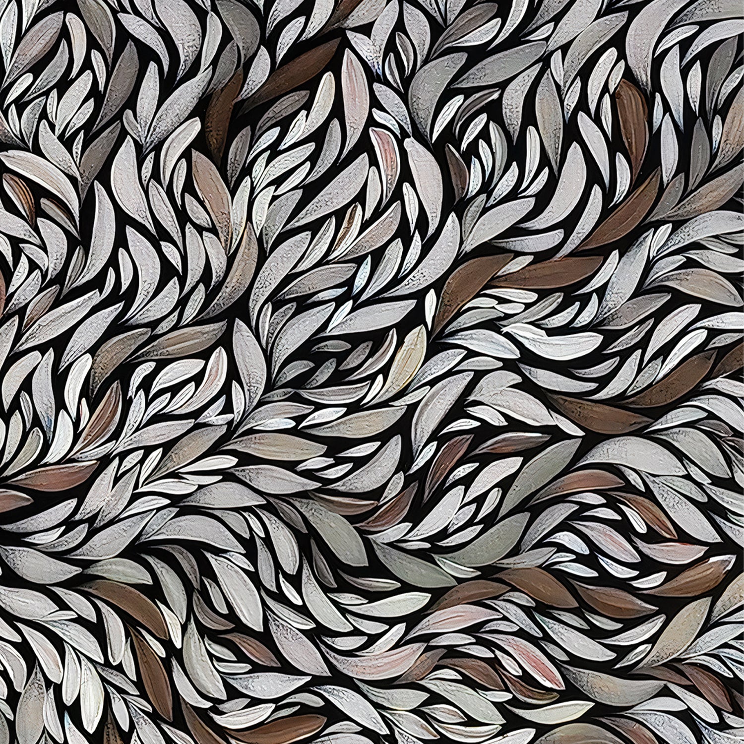 wall-art-print-canvas-poster-framed-Tumbetin Baibaiye, Healing Leaves Series , By Emma Rigney-8