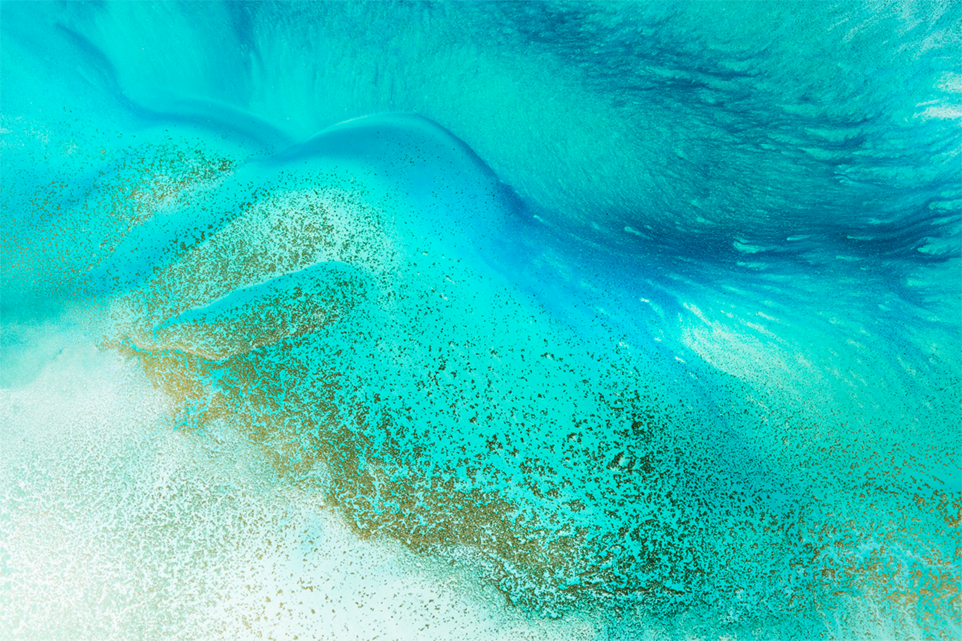 wall-art-print-canvas-poster-framed-Turquoise Tranquility , By Petra Meikle-1