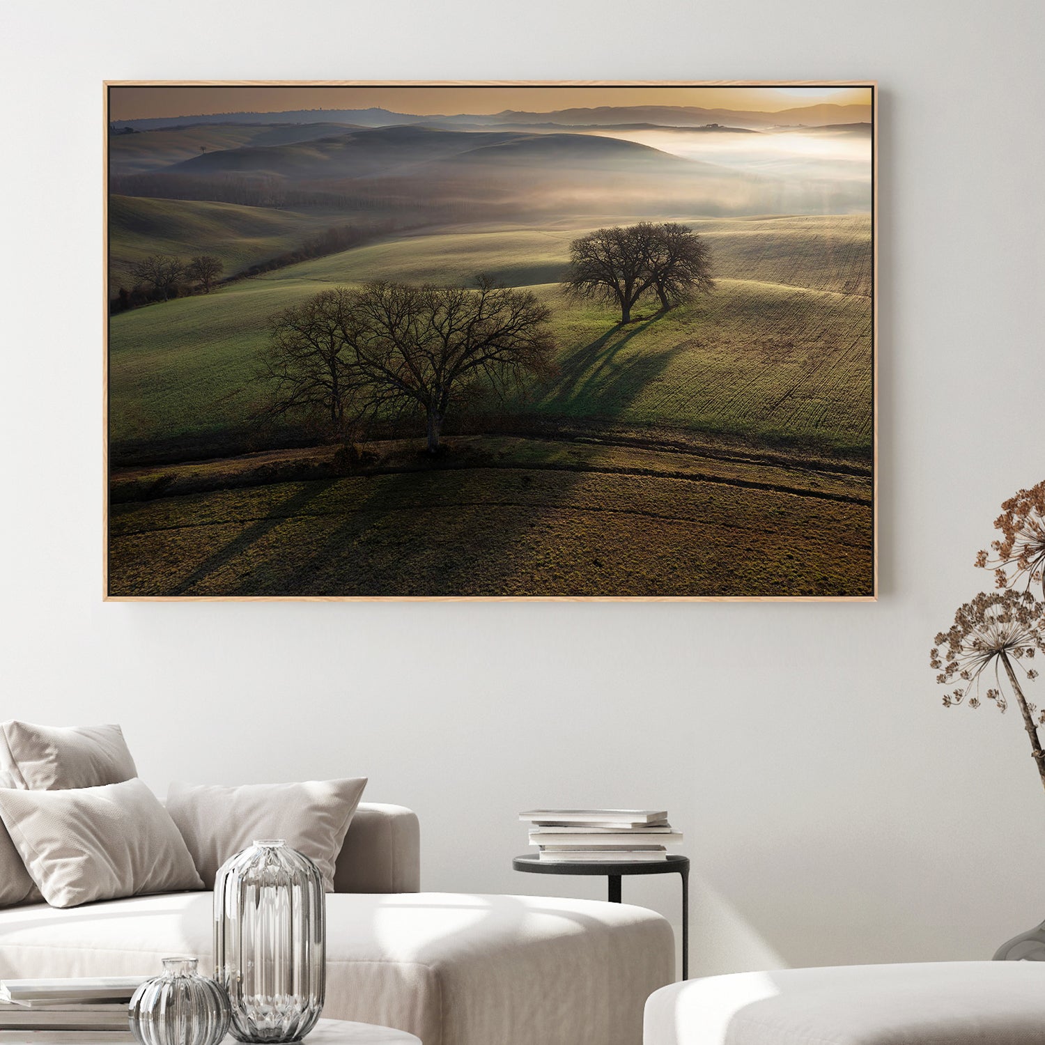 wall-art-print-canvas-poster-framed-Tuscan Morning-2