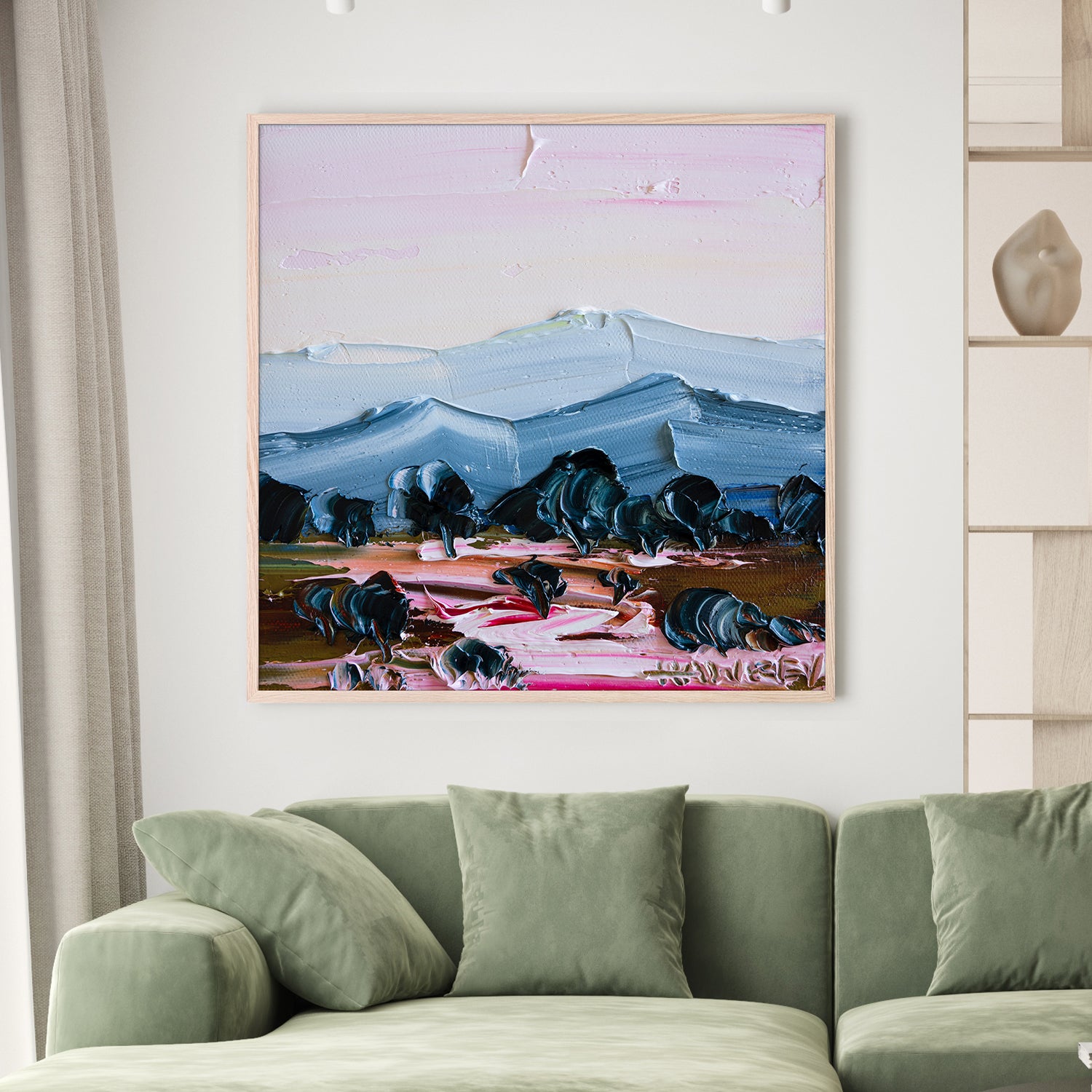 wall-art-print-canvas-poster-framed-Twilight in the Ranges-7