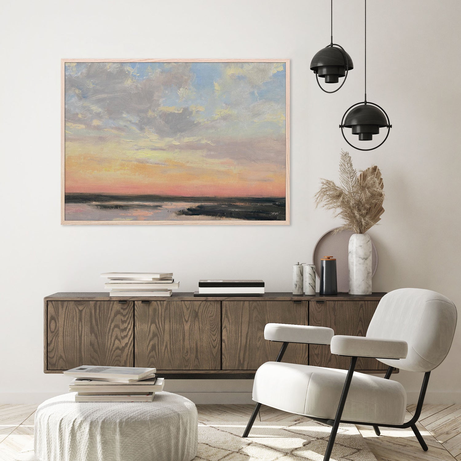wall-art-print-canvas-poster-framed-Twilight Tranquility-8