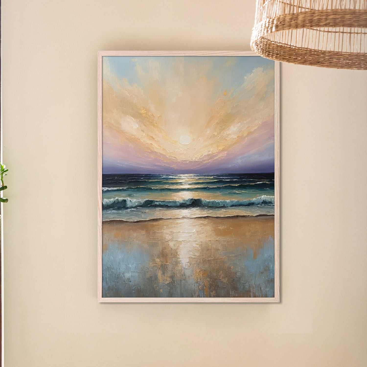 wall-art-print-canvas-poster-framed-twilight waves-2