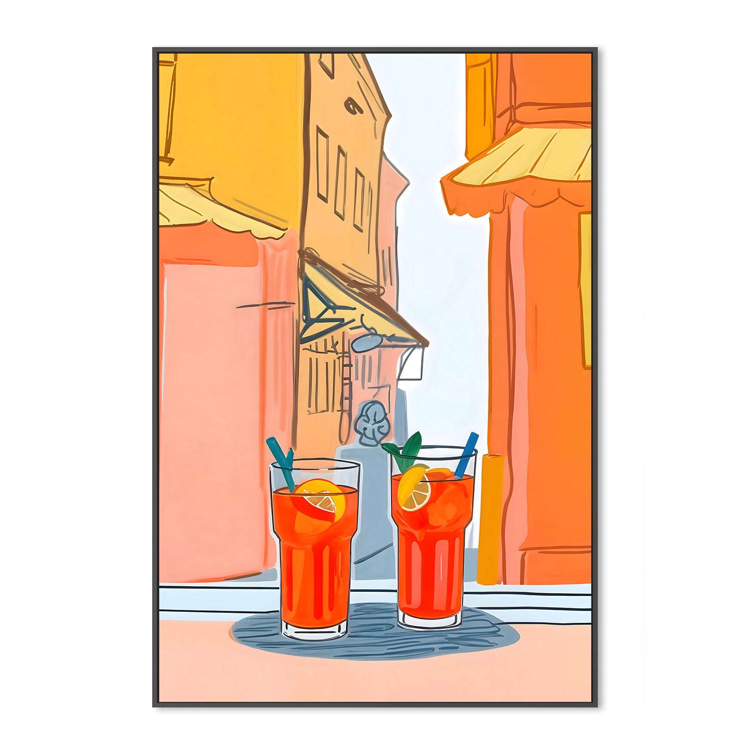 wall-art-print-canvas-poster-framed-Two Aperols Please!-3