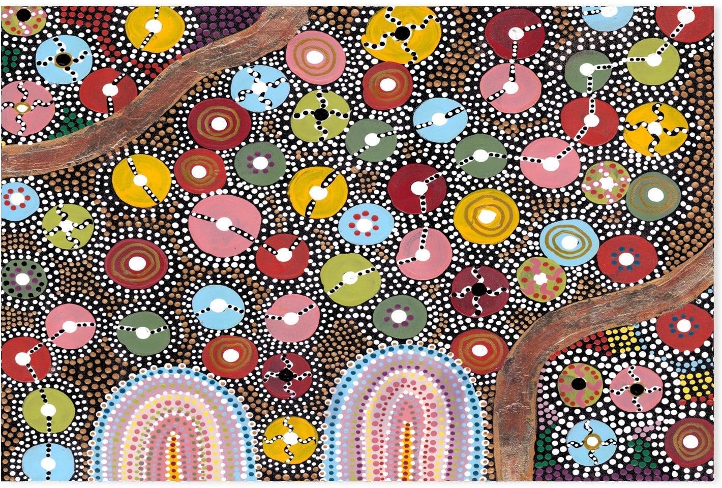 Two Sisters Under The Night Sky