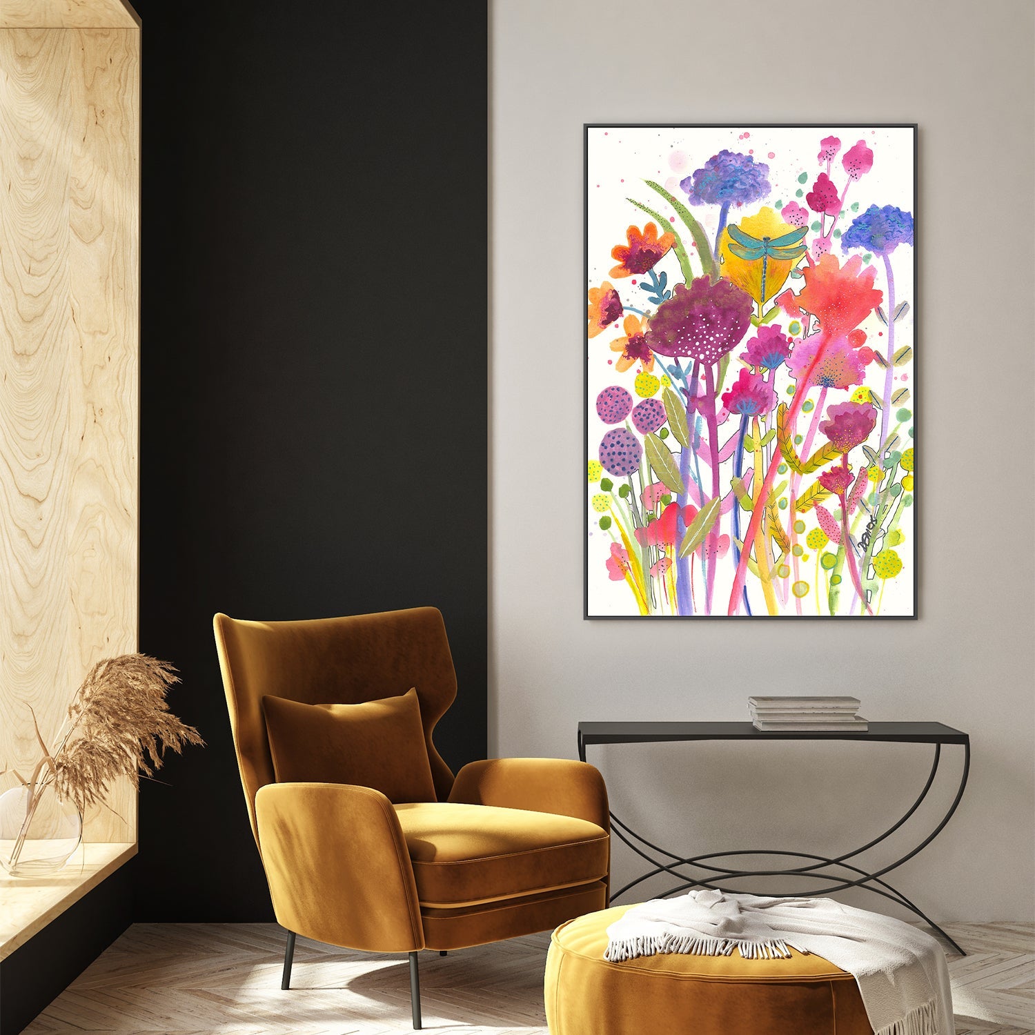 wall-art-print-canvas-poster-framed-Ukiyo , By Sylvie Demers-7