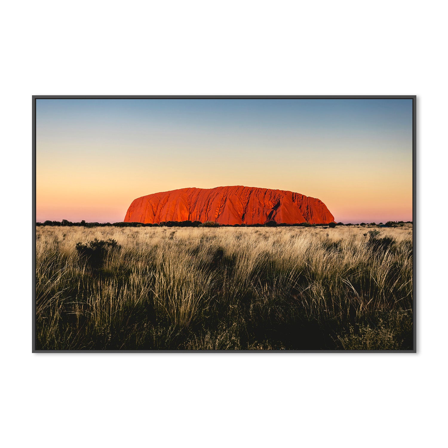 wall-art-print-canvas-poster-framed-Uluṟu At Sunset-3