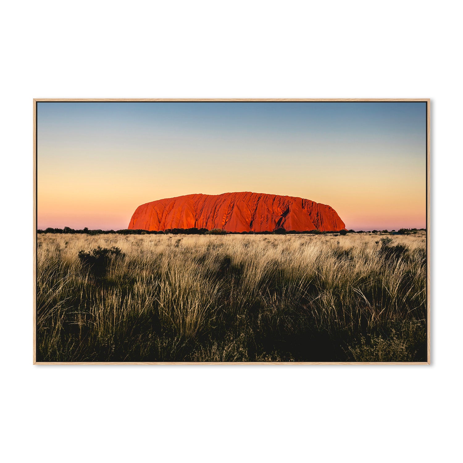 wall-art-print-canvas-poster-framed-Uluṟu At Sunset-4