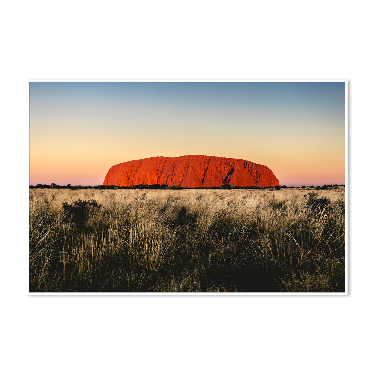 wall-art-print-canvas-poster-framed-Uluṟu At Sunset-5