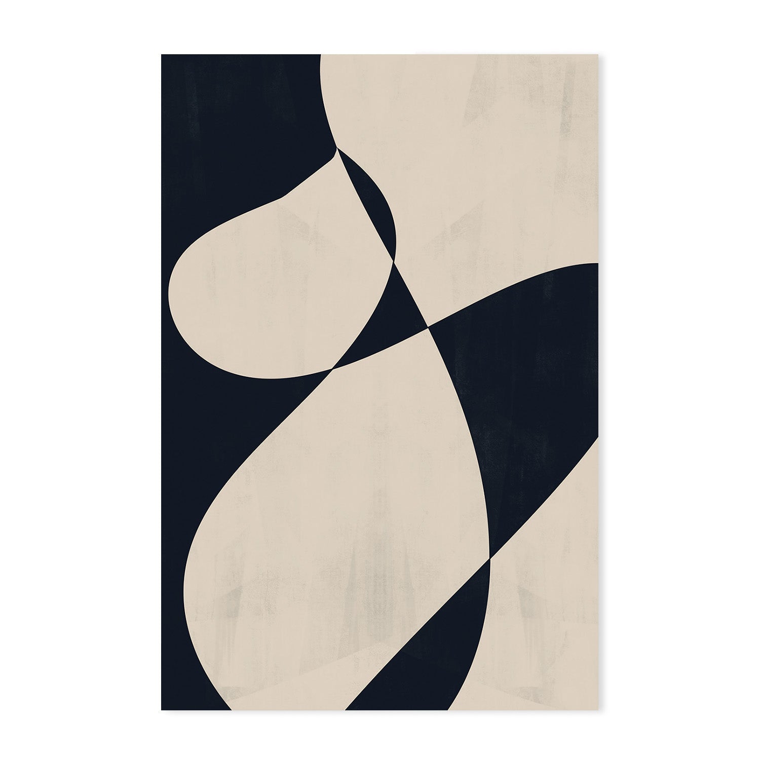 wall-art-print-canvas-poster-framed-Undulations, Style A & B, Set Of 2 , By Danushka Abeygoda-GIOIA-WALL-ART